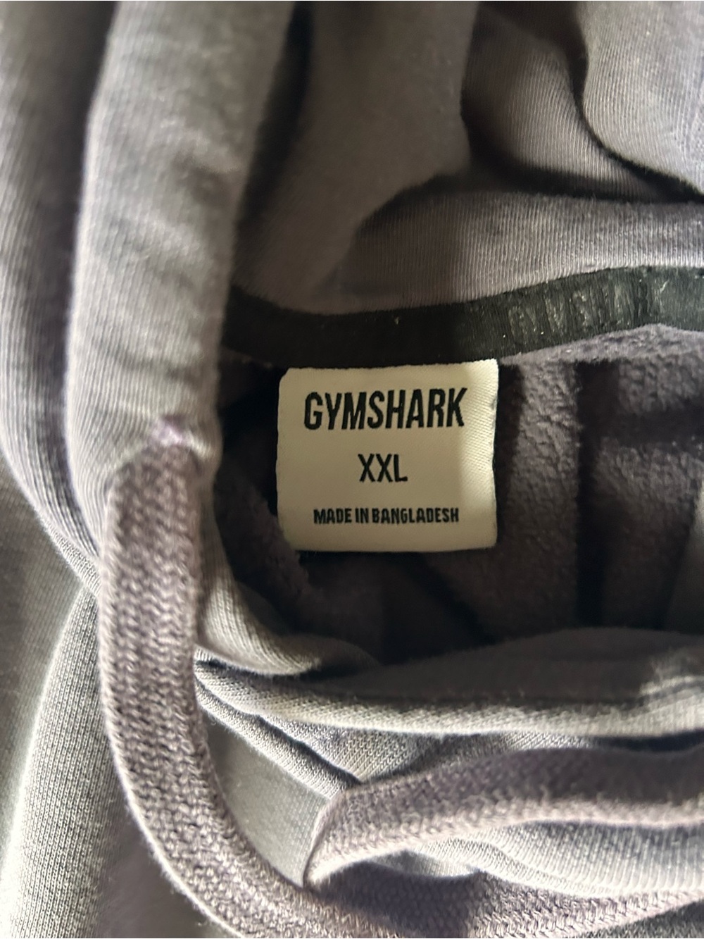 Gymshark Men’s Hooded Pullover - Grayish Purple - Picture 2 of 2